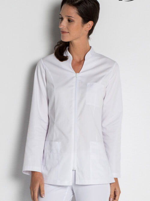 Chaqueta mujer cuello alto cremallera central m/l DYNEKE 