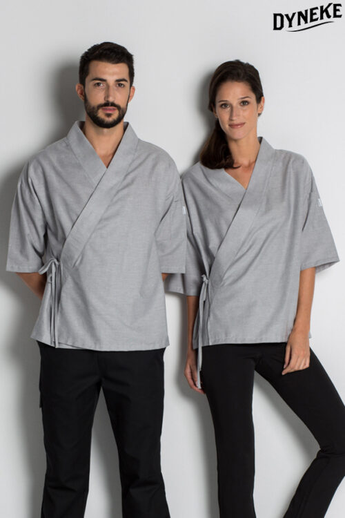 Kimono unisex cruzado m/caida DYNEKE