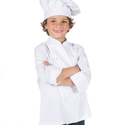 Chaquetilla infantil cocina blanca GARY'S
