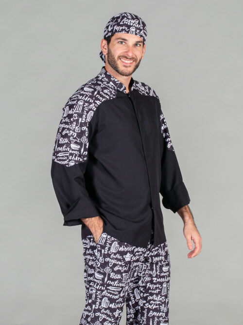 Chaqueta de cocina unisex estampado kitchen
