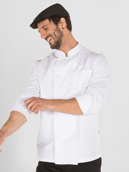 Jaqueta de cuina unisex màniga llarga