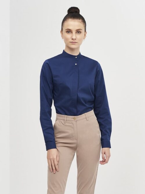 Camisa Cierre Inclinado Slim Fit
