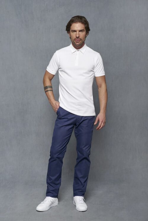 Polo Cuello Camisero Regular Fit