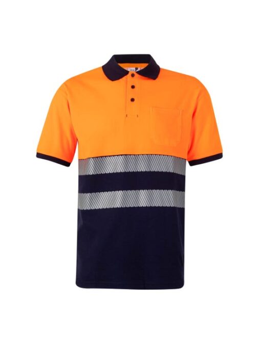 POLO ALGODÓN BICOLOR MC RS
