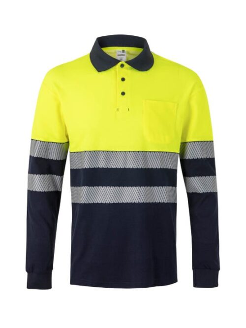 POLO ALGODÓN BICOLOR ML RS
