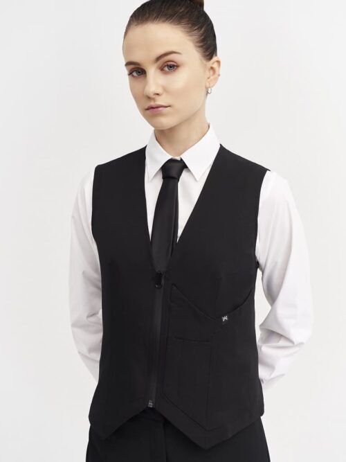 Chaleco Cremallera Slim Fit
