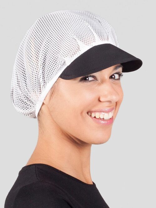 GORRA UNISEX REJILLA VISERA COLOR (PAQ. 10 UNID)

