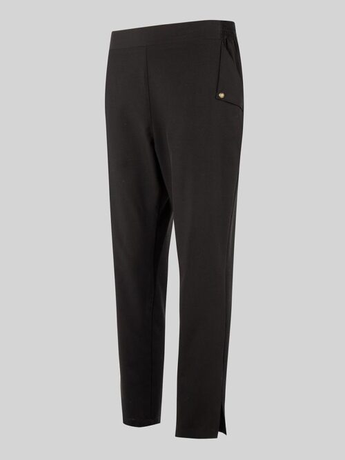 PANTALON MUJER GOMA COSTADOS
