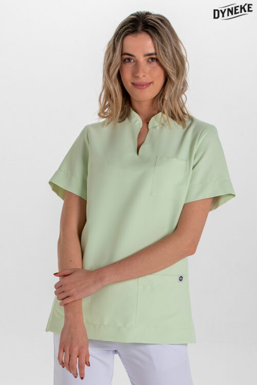 Blusón unisex microfibra verde manzana