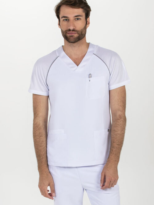 Blusón sanitario rejilla sport blanco