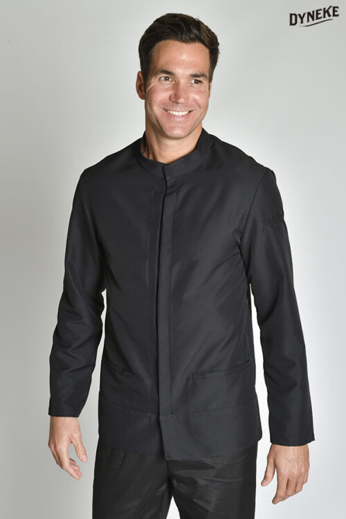 Chaqueta imperial hombre microfibra negra m/l