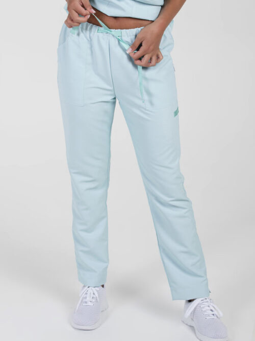 Pantalón verde microfibra cinta