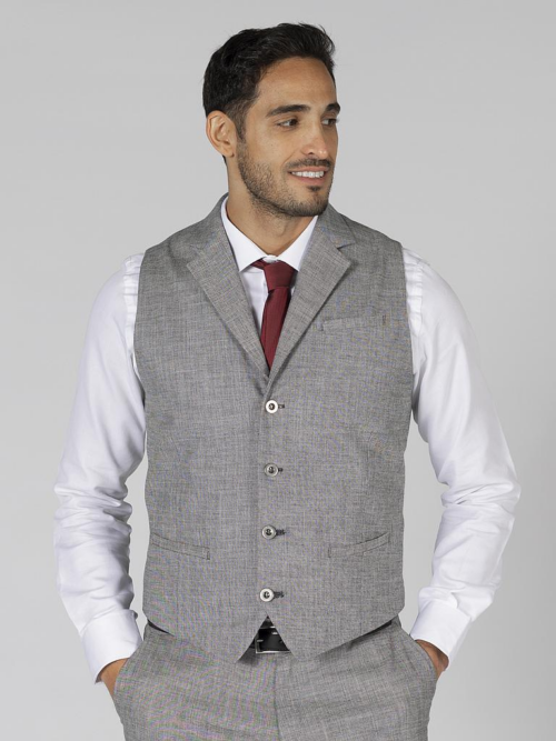 CHALECO HOMBRE SOLAPA CHEVIOT
