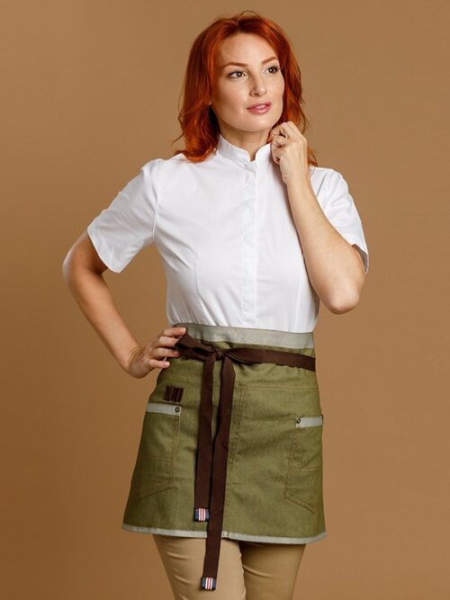 DELANTAL CORTO DENIM OREGANO
