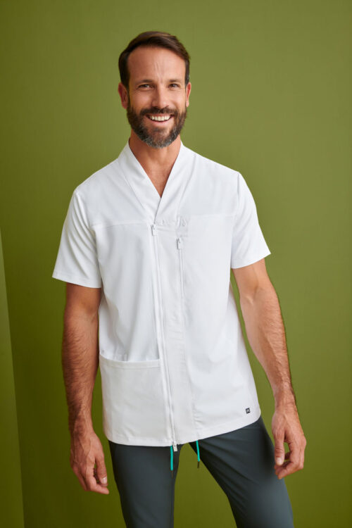 Chaqueta Sanitaria Cremallera Regular Fit