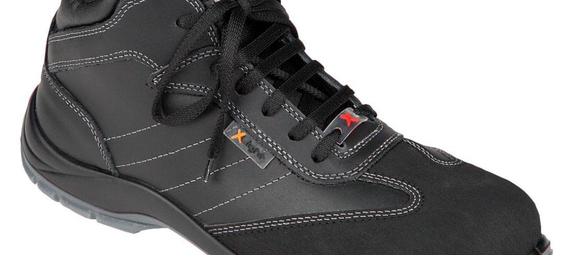 Bota con puntera de seguridad y plantilla antiperforación no metálicas con cordones DIAN 1 Bota con puntera de seguridad y plantilla antiperforación no metálicas con cordones DIAN