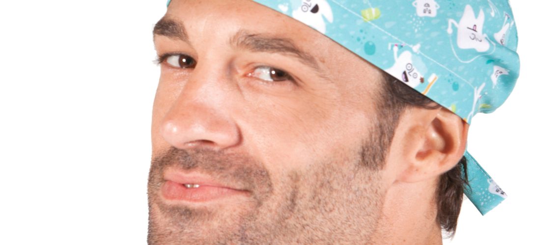 Gorro microfibra con tiras de ajuste estampado GARY'S