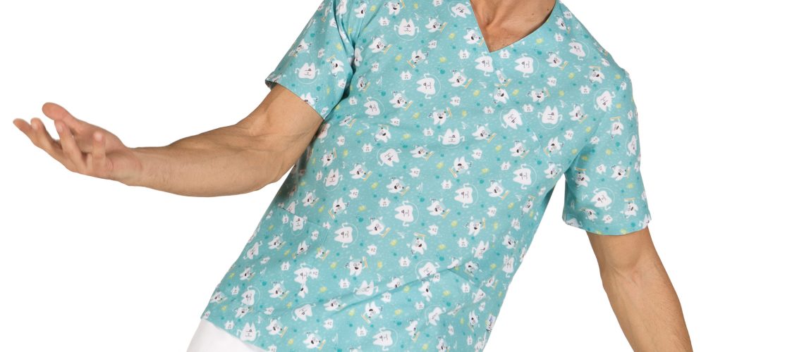 Casaca unisex microfibra estampada GARY'S