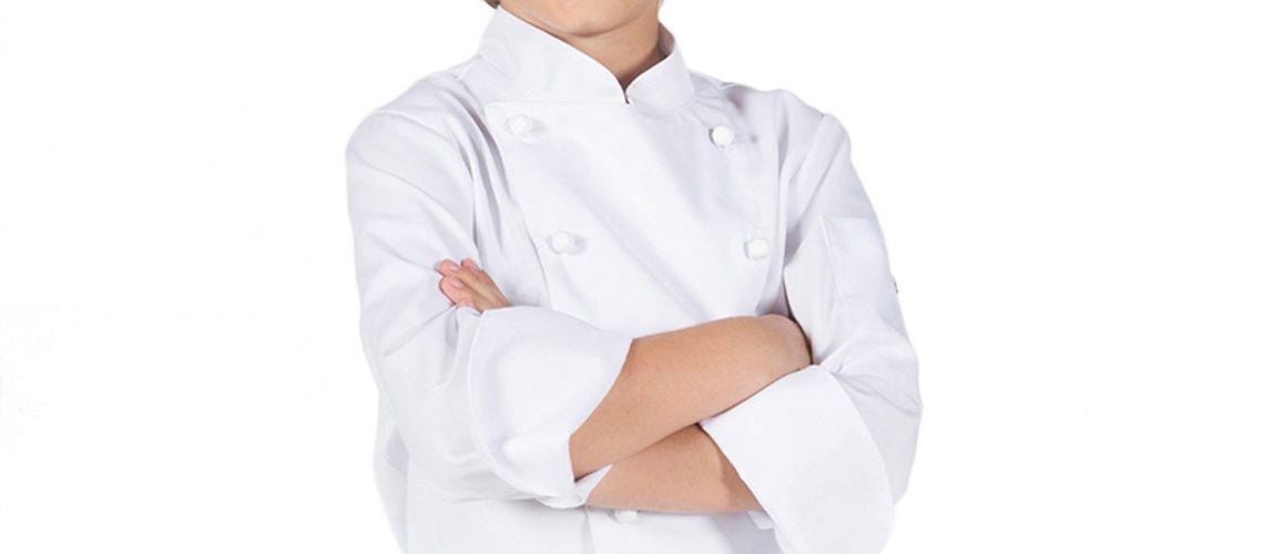 Chaquetilla infantil cocina blanca GARY'S